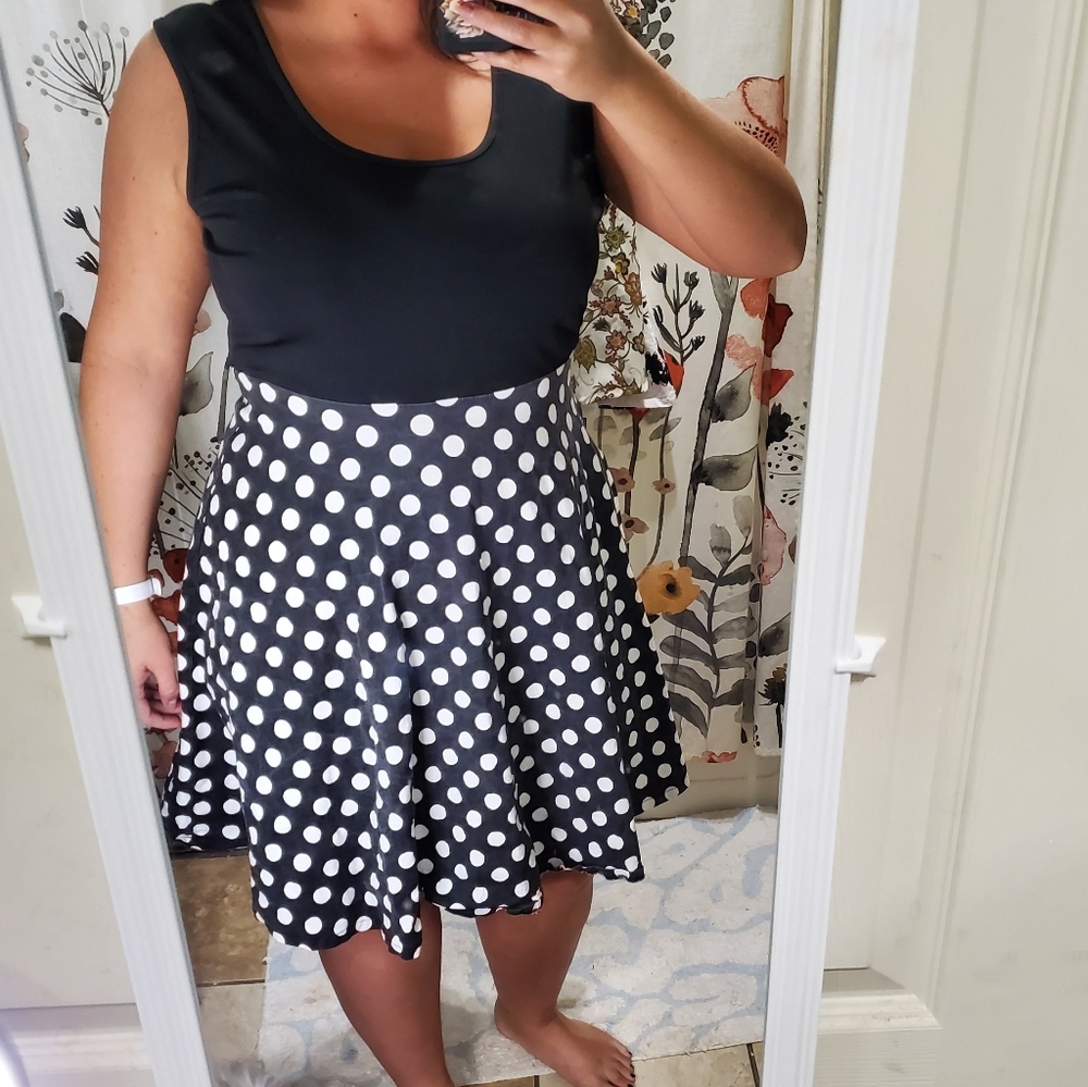 Polka dot dress